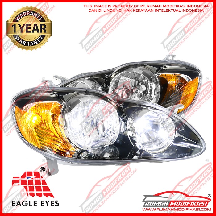 Modifikasi Corolla Altis 2002. Headlamp Lampu Depan Altis 2001 2002 2003 2004 2005 2006 2007 EagleEyes