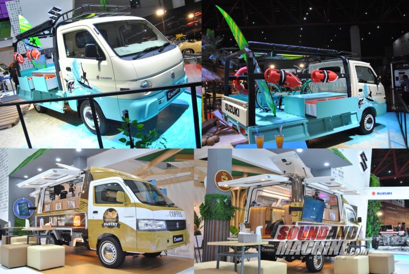 Modifikasi Carry Pick Up. Modifikasi Suzuki New Carry Pick-Up, Usung Konsep Unik dan Maksimalkan Fungsi